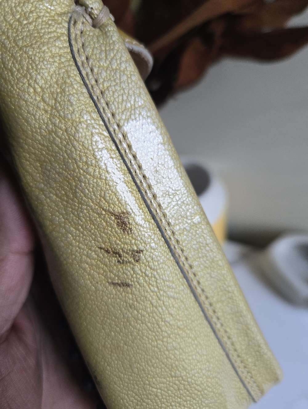Tod's Patent Leather Yellow Women's Loafers Size 7.5 - Picture 9 of 11